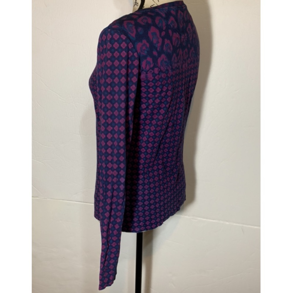 Tory Burch Floral Cheetah Cotton T-Shirt - Picture 2 of 8